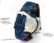 Patek Philippe Calatrava 6007A limited edition blue arabic dial fabric strap replica watch (9)_th.jpg